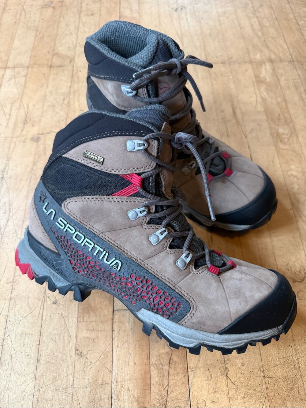 LA SPORTIVA Nucleo High GTX Lace Up Hiking Boots Ankle Leather US 8